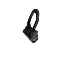 Abrazadera Dieléctrica para Cable, Abrazadera de Suspensión Aérea FTTH, Soporte Colgante de Plástico para Cable de Fibra Óptica de 4-8 mm