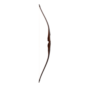 Arc long monobloc pour jeunes archers, en bois d'érable de 52 pouces de longueur de crosse et avec une poignée robuste en fibre de verre. - Product Image 2