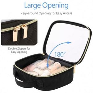 Ensemble de trousses de toilette transparentes imperméables en PVC pour femmes - Product Image 5