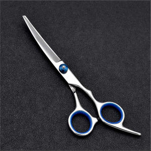 Tijeras Profesionales para Peluquería Canina, Acero Inoxidable, Azules, Juego de 8 Piezas para Recortar el Pelo de Gatos, Diseño Práctico - Product Image 3