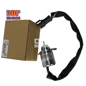 Válvula solenoide de corte de combustible 1503ES-12S5SUC11S SA-4564-12 SA-4817-12 41-4306 41-6383 para Yanmar 3TNE72 3TNA7 - Product Image 4