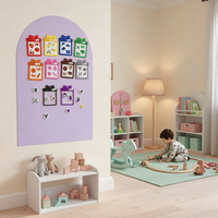 Tableau magnétique personnalisé UCI, autocollant effaçable, tableau interactif mural, autocollants tableau noir/blanc en polyester