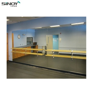 True Image Anti-corrosion Wall Large Film Dance Studio Mirrors for Gym Mirror Grade or Auto Grade Clear Float Glass,glass 100sqm - Product Image 4