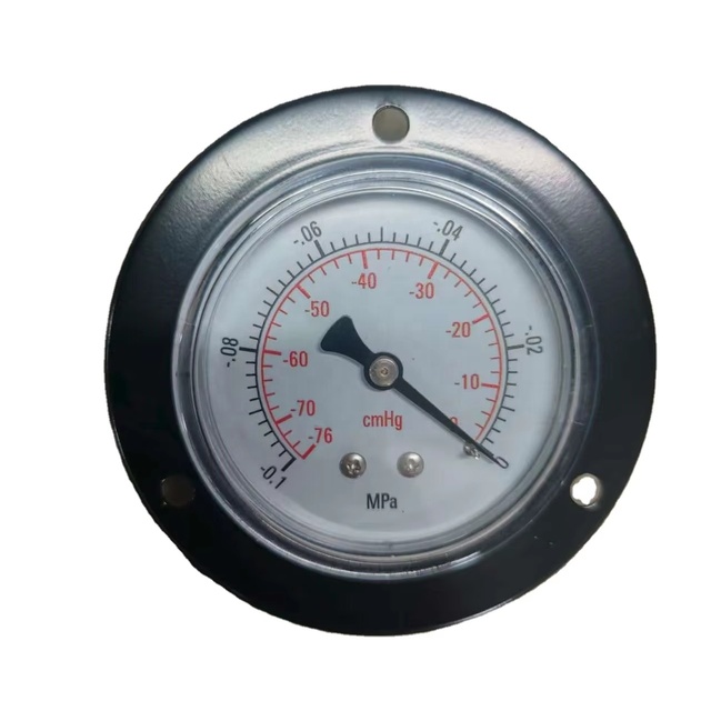 63mm Vacuum Gauge -0.1MPa-0/cmHg, Gas Tube Connection