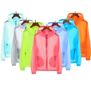 Summer <strong>Sun</strong> Protective <strong>Clothes</strong> Plus Size Factory Direct Supply Couple Outdoor Skin Clothing Solid Color Fishing Suits - Product Image 1