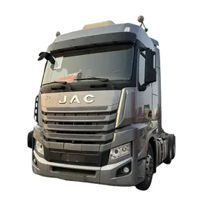 Yüksek kaliteli JAC 371HP 420HP HW76 kabin kamyon traktör tanzanya için iyi durumda iyi durumda Trucks kamyon Heads
