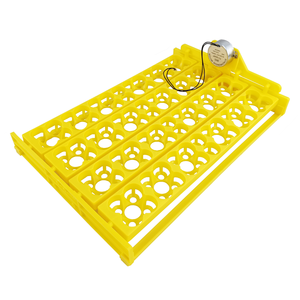 Precio de fábrica: Cesta incubadora amarilla, accesorios para incubadora, para aves de corral (ganso, <span class=keywords><strong>avestruz</strong></span>, gallina, pato), hecha de PC y PP, nueva, para 24 huevos. - Product Image 4