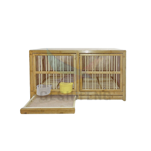 Accessori per uccelli <span class=keywords><strong>in</strong></span> legno per tutte le stagioni casa di uccelli da corsa gabbia per piccioni da riproduzione gabbia - Product Image 5