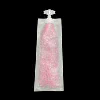 Bolsa de Viaje Pequeña Mate Transparente con Boquilla y Tapa para Champú, Crema y Líquidos Cosméticos, Venta al por Mayor de Fábrica OEM