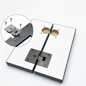 90 độ xuống cửa ẩn bản lề treo tủ đôi cup lỗ vuông nắp bản lề bảng bản lề nhỏ - Product Image 2