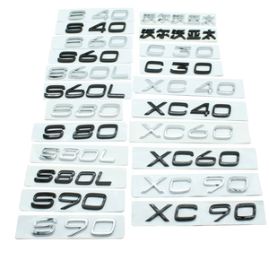 Nouveau Badge Autocollant de Coffre Arrière CT58 de Luxe pour Mercedes Classe E et Classe C, Logo Modifié en Matériau ABS - Product Image 1