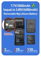 نظام نقاط البيع المحمول H10S 4G بنظام أندرويد 13 مع بلوتوث وطابعة حرارية وجهاز دفع وسجل نقدي متنقل