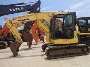 Excavatrice sur chenilles Komatsu PC78 2016 modèle japon équipement d'occasion d'origine bon prix vente moteur de boîte de vitesses de Construction de terrassement - Product Image 4