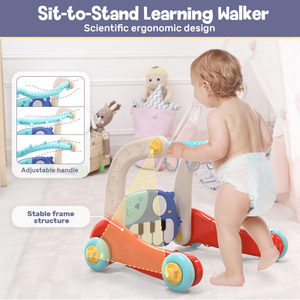 Juguetes para bebés de 0 a <span class=keywords><strong>6</strong></span> <span class=keywords><strong>meses</strong></span>, andador para bebés, colchoneta de juego infantil para <span class=keywords><strong>gimnasio</strong></span>, algodón multifuncional plegable 3 en 1, actividad para bebés, <span class=keywords><strong>gimnasio</strong></span> - Product Image 4