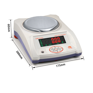 Balanza Digital de Laboratorio Veidt Weighing HUAZHI 2000g 0.01g, Alta Precisión, LED-A2000, Mide Pesos Precisos de hasta 2000g - Product Image 2