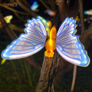 Năng động bướm Motif ánh sáng không thấm nước LED trang trí ánh sáng với di chuyển cánh cho công viên cảnh quan vườn và giáng sinh lễ hội - Product Image 6