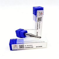 Fresa de extremo plano de carburo sólido de 2 filos con vástago recto ZCC.CT AL-2E-D3.0&2F-3.0MM*6.0*9.0*50 para aluminio, compatible con OEM y ODM