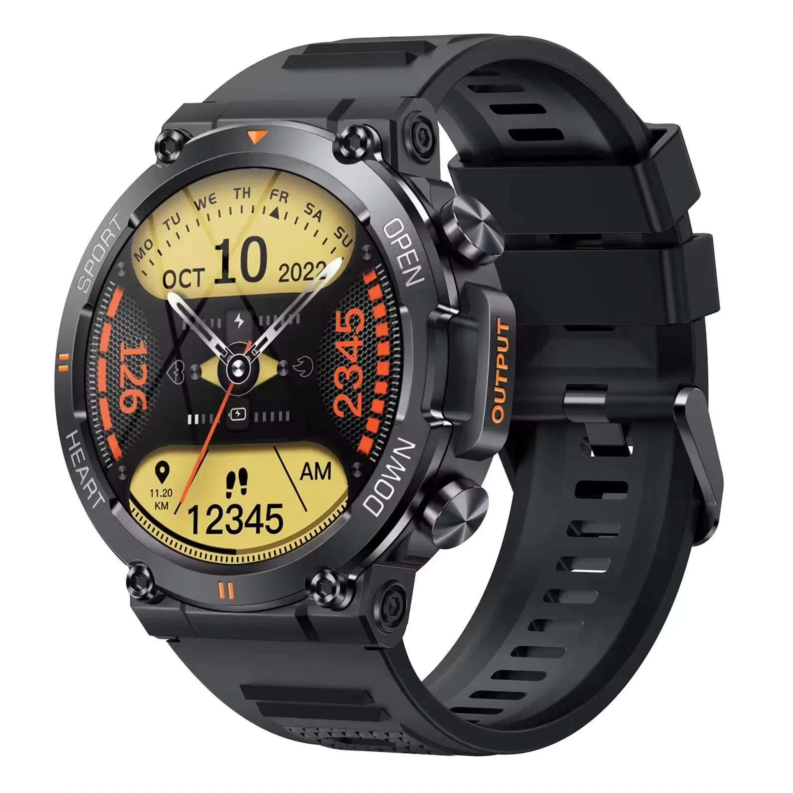 2024 heiß begehrt K56 pro herren sport smart watch elektronischer fitness tracker full touch smart watch PK K22 smart watch für mama