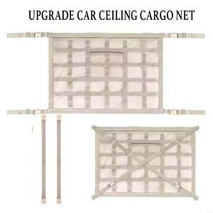 Xe Trần <span class=keywords><strong>Cargo</strong></span> <span class=keywords><strong>net</strong></span> với túi xe trên lưu trữ lưới tổ chức hai lớp mái Lưới cắm trại overlanding <span class=keywords><strong>Cargo</strong></span> <span class=keywords><strong>Net</strong></span> - Product Image 6