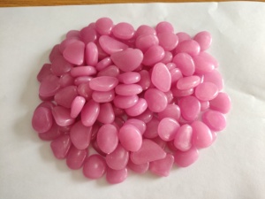 Haute luminosité lueur dans le caillou de résine lumineuse rougeoyante sombre - Product Image 5