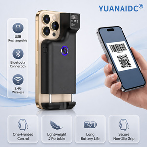 Wireless Portable 2D Barcode Scanner USB <strong>Interface</strong> Attachable to iPhone and Android Smartphones YJ-6606 - Product Image 1