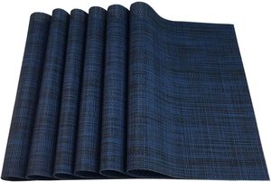 Sets <span class=keywords><strong>de</strong></span> table carrés en plastique écologiques lavables personnalisés à thème <span class=keywords><strong>de</strong></span> Noël occidental <span class=keywords><strong>flocon</strong></span> <span class=keywords><strong>de</strong></span> neige - Product Image 2