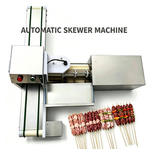 Machine à brochettes <span class=keywords><strong>de</strong></span> viande automatique haute performance, équipement commercial pour brochettes <span class=keywords><strong>de</strong></span> kebab, prix abordable - Product Image 2