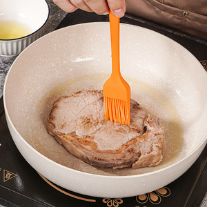 Silicone Oil Brush Basting Brush For <b>BBQ</b> Pancake Cooking Full Coverage High Temperature Resistant Spreading Tool - Product Image 1