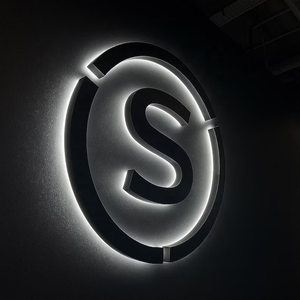 高品质3D发光二极管背光频道字母建筑办公室婚礼家用汽车广告标牌公司广告标牌 - Product Image 1