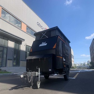 Petite caravane de <span class=keywords><strong>camping</strong></span> avec une salle de bain combinée, chauffe-eau instantané au <span class=keywords><strong>gaz</strong></span> et système de réservoir d'eau propre de 100 L - Product Image 2