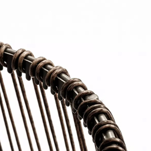 2024 Venta caliente resistente a la intemperie natural duradero sin llama grande LED alimentado por energía <span class=keywords><strong>solar</strong></span> jardín linterna de ratán decorativa para uso al aire libre - Product Image 6