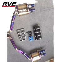 Tuyau d'échappement haute performance RVE pour Audi A6 C7 3.0t 2012-2018, système d'échappement Catback en alliage de titane