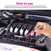 Testeur de bougie d'allumage de voiture, testeur de bobine de moteur, testeur de fil en ligne, testeur de bougie d'allumage portable, outils manuels