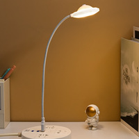 Veilleuse USB transfrontalière LED UFO Soucoupe Volante Mini Lampe Créative pour Ordinateur Cadeau LOGO Imprimé PC/PVC Commande par Bouton