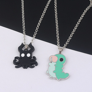 Juego Hollow Knight collar Aleación de Metal colgante <span class=keywords><strong>cadena</strong></span> joyería para regalos de fanáticos - Product Image 6