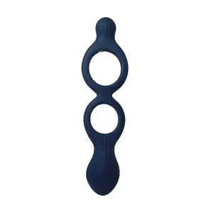 Preiswerter Zähl-Häkelring 3-In-1-Häkelringe für Männer app-gesteuerter Penisring für Männer / Penisringe Vibrator / Prostatastimulation