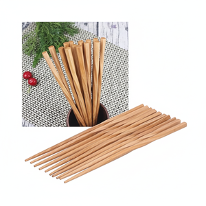 Wooden Tweezer <b>Chopsticks</b> Tong with Toothpick One-off Single Bamboo NEWELL Wholesale One-time Disposable Natural Wooden Spatula - Product Image 1
