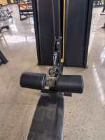 Máquina de Polea 2 en 1 de Alta Resistencia para Ejercicios de Dorsales y Fondo con Pila de Pesas, Equipo Comercial de Gimnasio para Entrenamiento de Espalda Superior