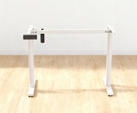 Cadre de bureau moderne économique en métal avec moteur unique réglable en hauteur pour le bureau et la maison