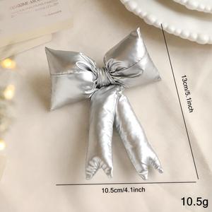 Ornement de Noël 3D coloré en forme de nœud rembourré en coton pour la décoration de la maison et les fournitures de fête - Product Image 6