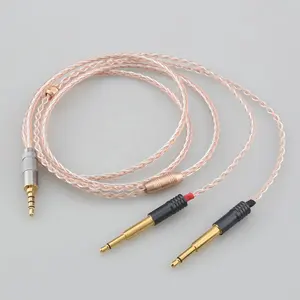 Audiocrast 8cores Replacement Headphones Cable Audio Upgrade Cable For Meze 99 Classics NEO NOIR Headset Headphone