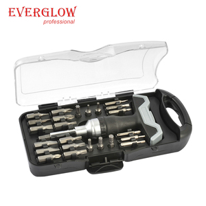 Juego <span class=keywords><strong>de</strong></span> brocas y destornilladores <span class=keywords><strong>de</strong></span> trinquete con enchufe, alta calidad, último diseño promocional, 23 piezas - Product Image 3
