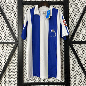 Maillot de football rétro personnalisé <span class=keywords><strong>Porto</strong></span> Club 97-04 pour homme, 100% polyester, imprimé par transfert thermique, anti-UV, séchage rapide, manches longues - Product Image 4