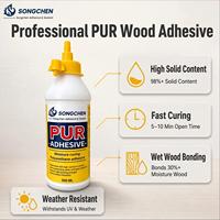Colle mousse polyuréthane PUR Fevicol pour usage construction, adhésif thermofusible brun haute résistance à l'humidité pour collage du bois, mastic 1kg pour le travail du bois