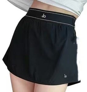 A15 Sporty short <strong>skirt</strong> with high waist <strong>and</strong> anti-baring feature - A-shaped half-length dress - Product Image 6