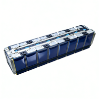 Plaques d'extrémité en aluminium pour module de batterie automobile, isolantes et refroidies par air