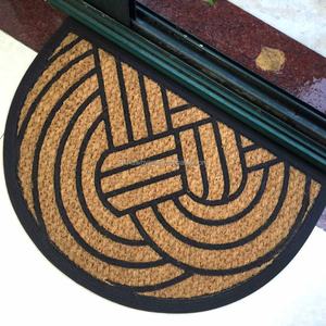 Alfombrillas de Bienvenida Tejidas de Fibra de Coco y Caucho Moldeado para Exteriores - Product Image 4