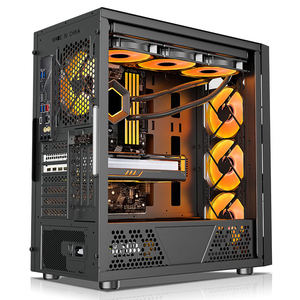 Boîtiers et tours d'ordinateur de bureau pour joueurs Lovingcool de haute qualité EATX ATX, boîtier de PC de jeu Full Tower avec ventilateur RGB de 120 mm - Product Image 2