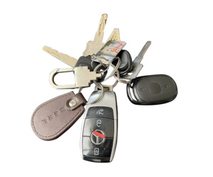 Llavero de Cuero Genuino 13.56Mhz, Llavero con Hebilla de Cuero, Tarjeta Inteligente 13.56MHZ Personalizable RFID, Tarjeta de Control de Acceso NFC <span class=keywords><strong>Google</strong></span> - Product Image 3