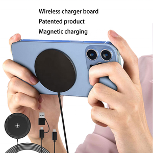 Support de chargeur sans fil magnétique rapide Qi2 15W portable pour iPhone 16 15 14 13 <span class=keywords><strong>Samsung</strong></span> S24 25 <span class=keywords><strong>23</strong></span> Chargeur de <span class=keywords><strong>téléphone</strong></span> sans fil - Product Image 1